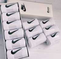Белые Nike носки