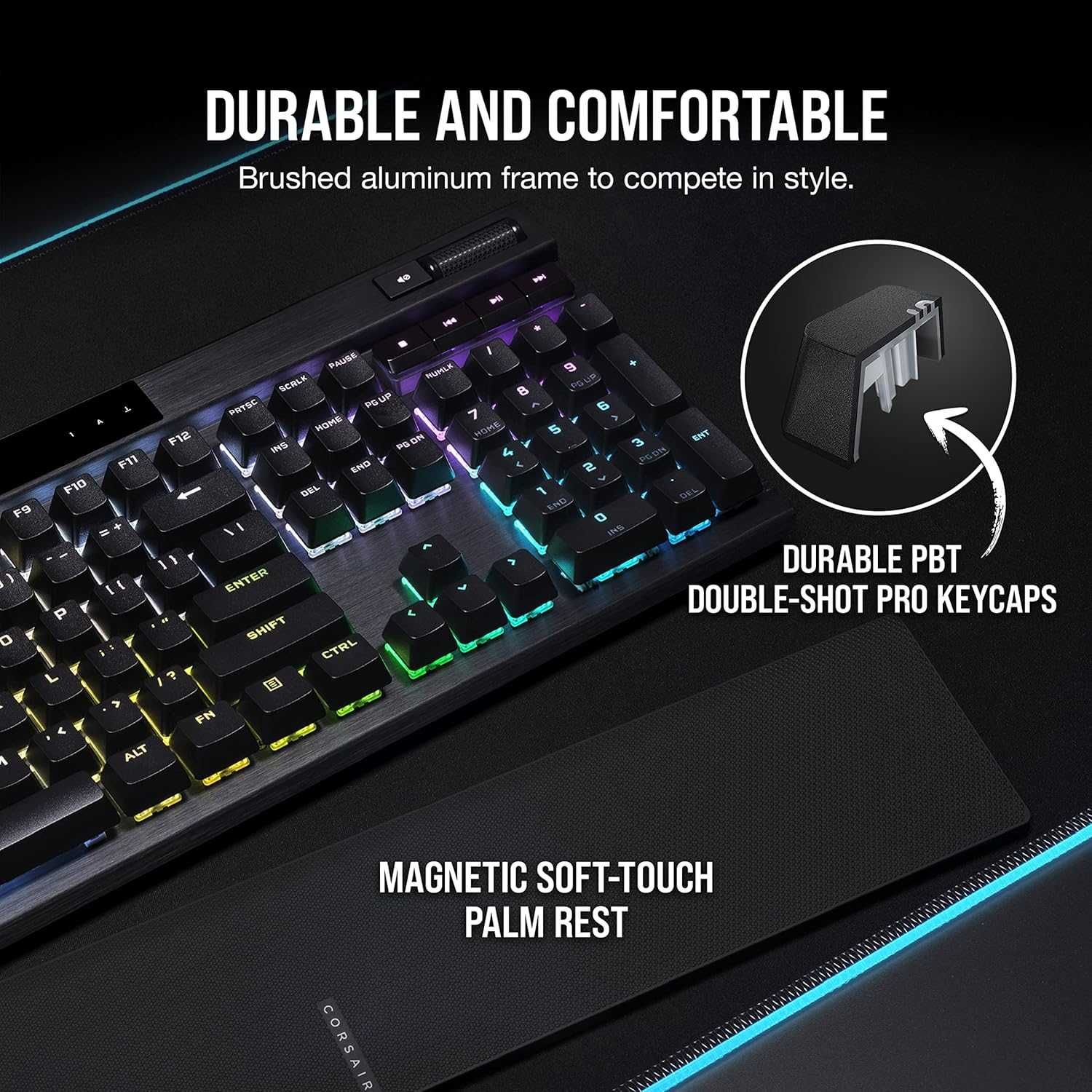 Corsair K70 RGB PRO (Cherry MX RGB Red Linear) - [Оригинал США]