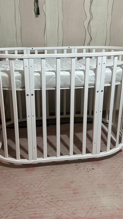 Манеж детский с матрасом!