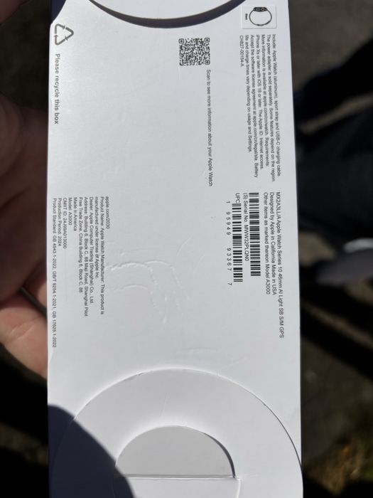 Apple watch 10s 46 mm