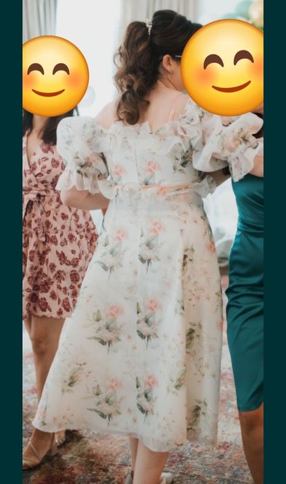 Rochie organza petrecere gravida alaptare