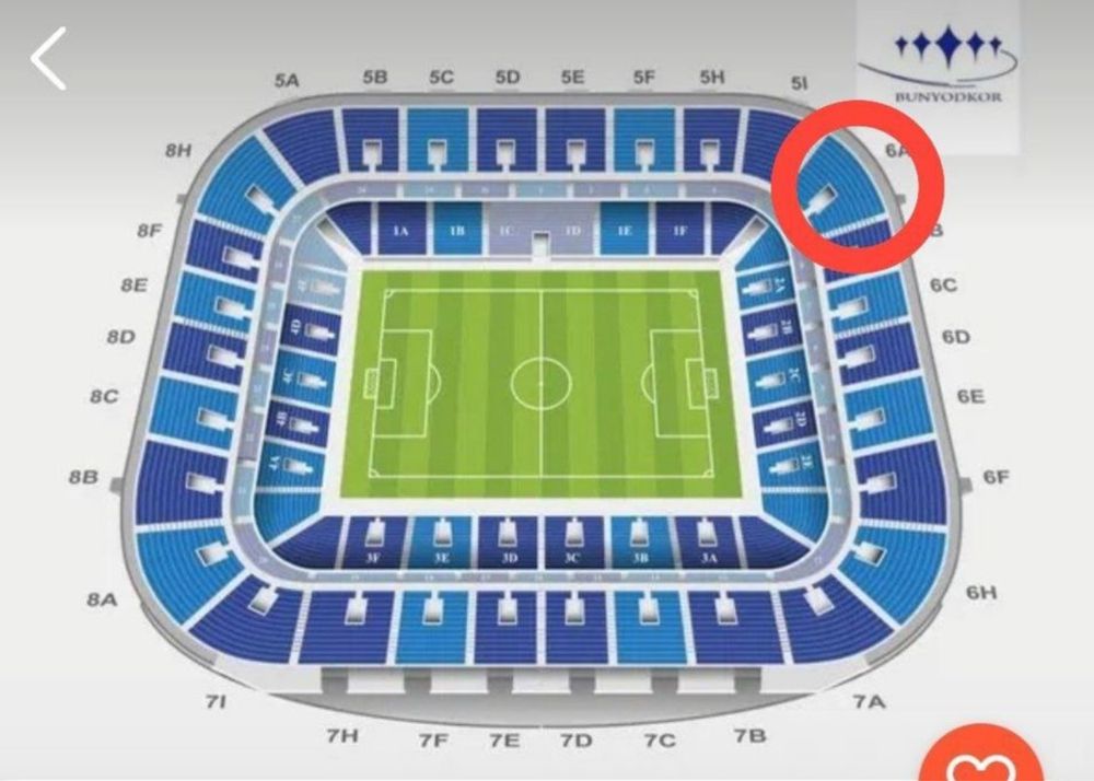 O’zbekiston va Qatar futbol bilet