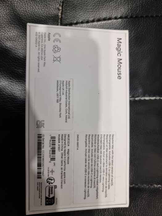 Apple Magic Mouse 2 (reincarcabil port lightning)