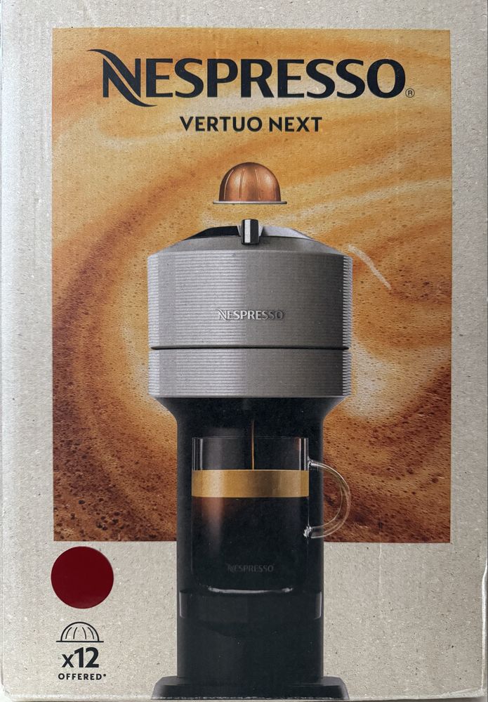 Кафемашина Nespresso Vertuo Next & Nespresso Aeroccino 3