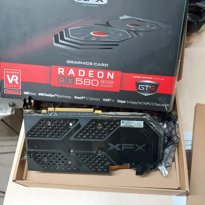Placa Video XFX RX580 8gb.