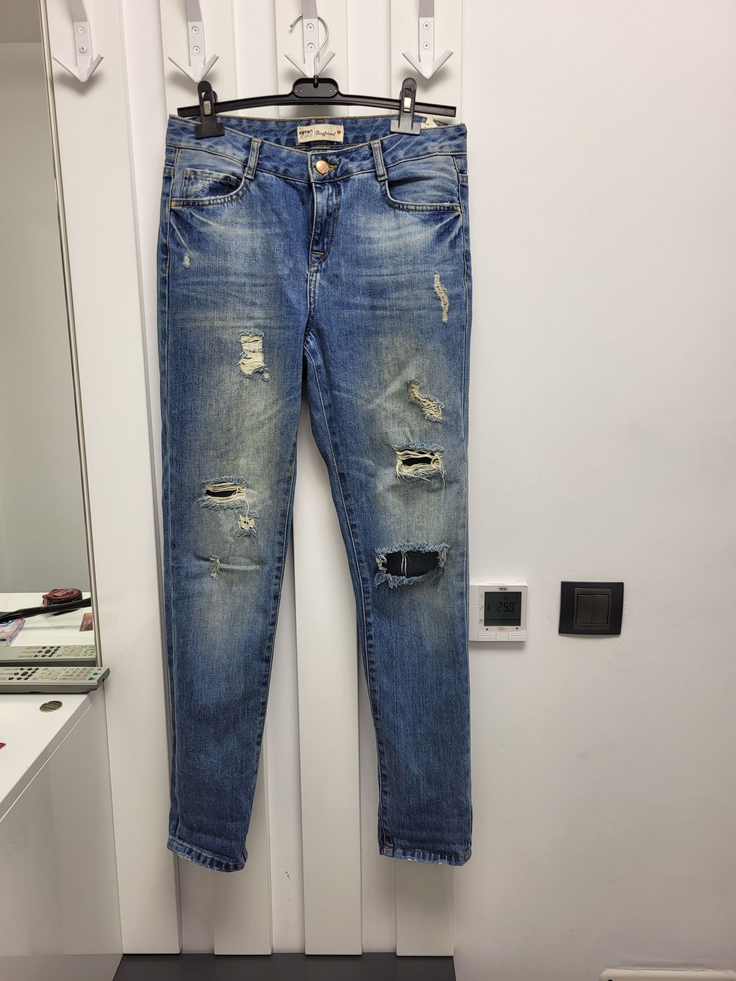 Blugi Jeans damă Boyfriend TRANSPORT GRATUIT 90% REDUCERE