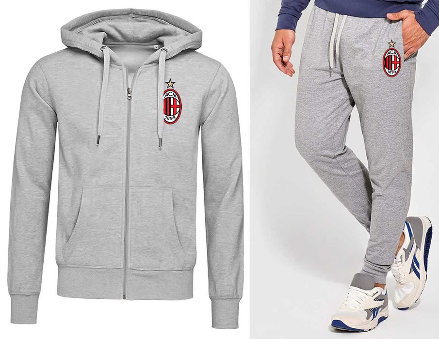 НАМАЛЕНИЕ! Екип/комплект горнище и долнище AC MILAN / МИЛАН - 2 цвята!