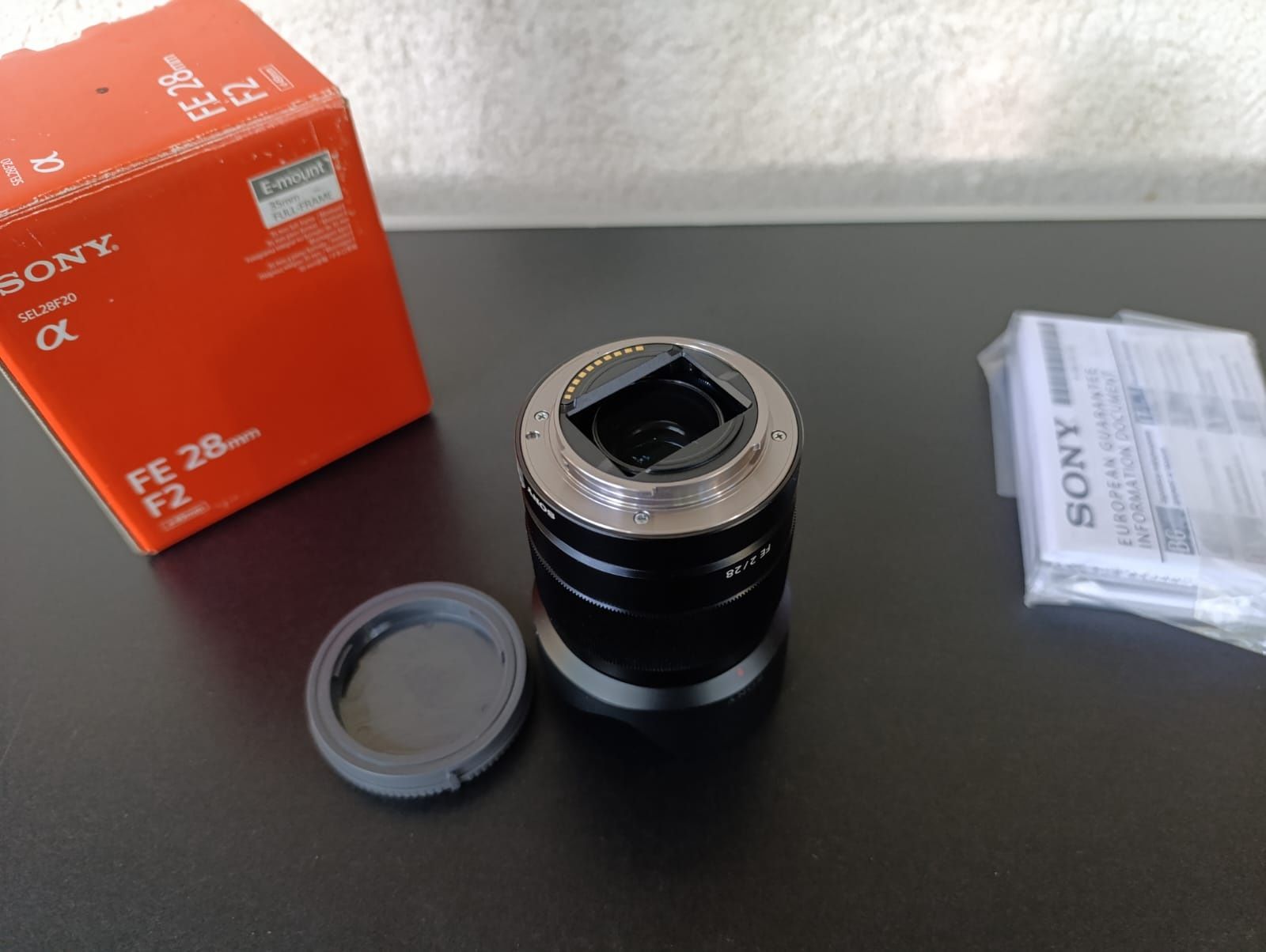 Obiectiv Sony FE 28mm f2 full frame E mount 

Produs nou fara factu