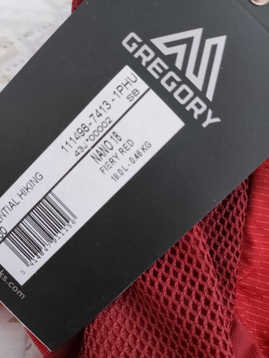 Туристическа раница Gregory 18l