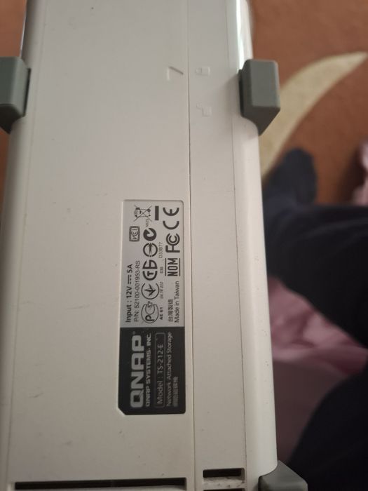 NAS QNAP TS-212 E  HDD 4 TB(2 buc)