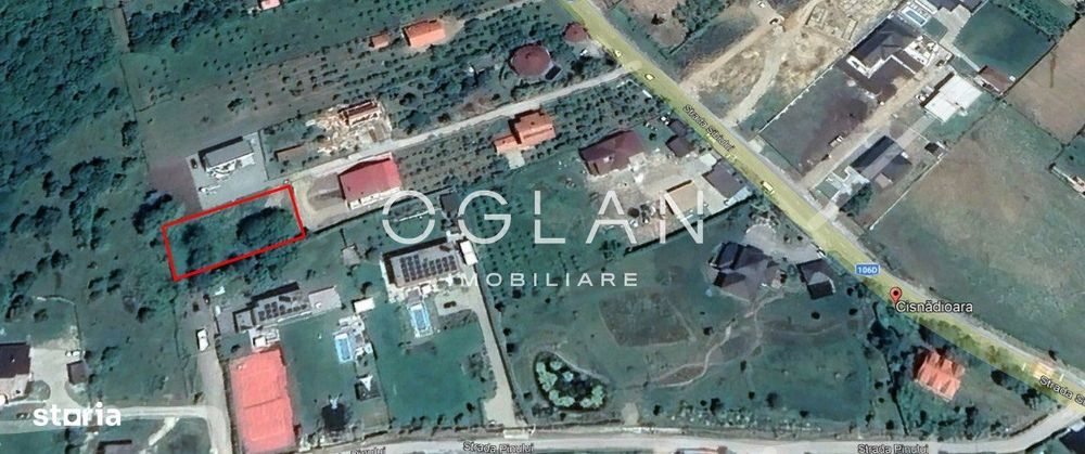 Teren 1340 mp cu deschidere la 2 drumuri Cisnadioara str Pinului