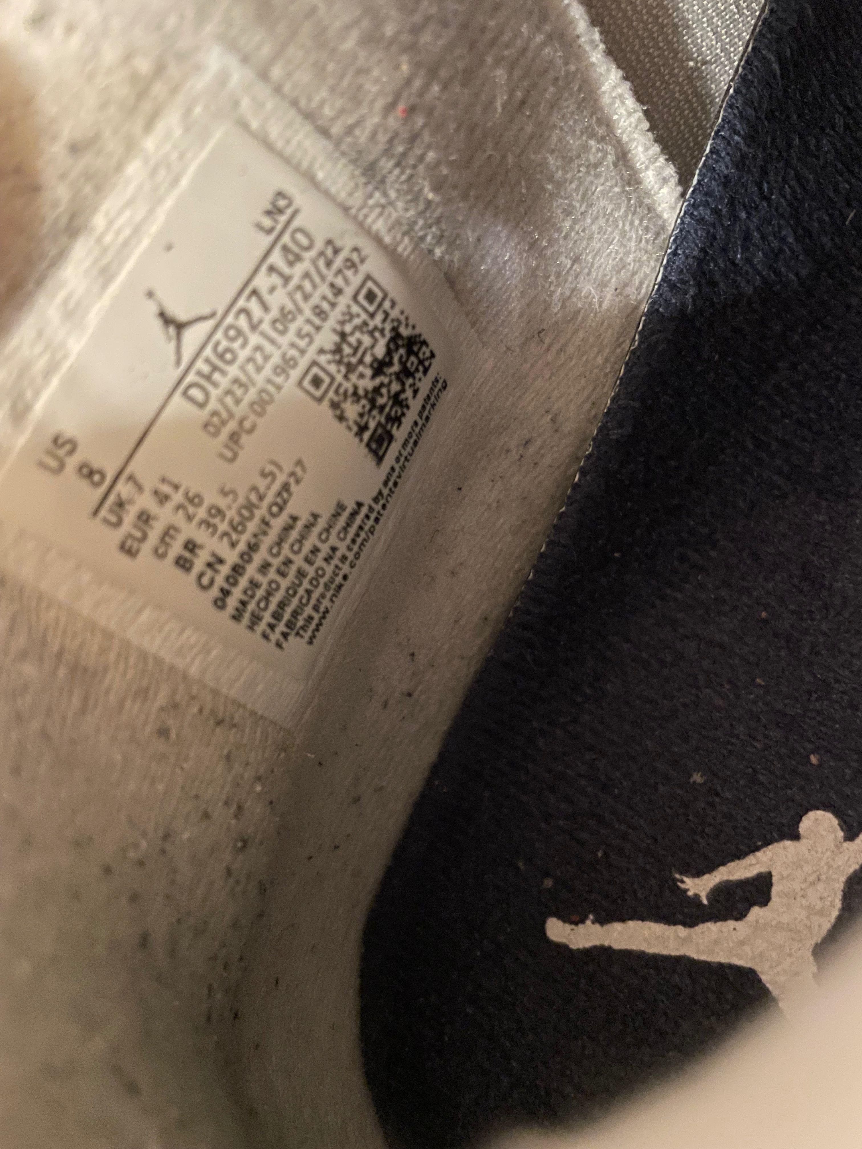 Jordan 4 Retro Midnight Navy Оригинални