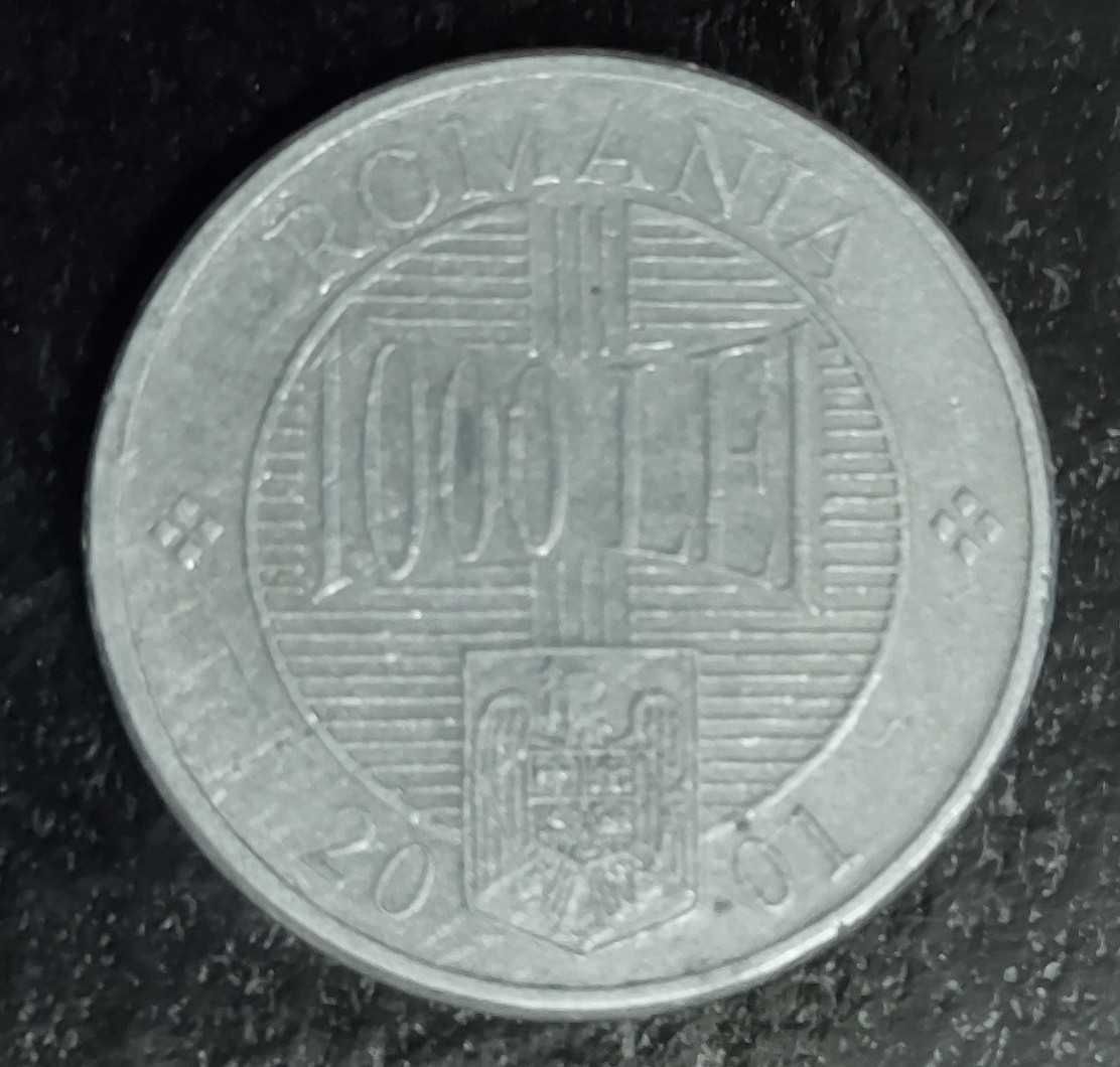 Vând moneda de 1000 lei din anul 2001