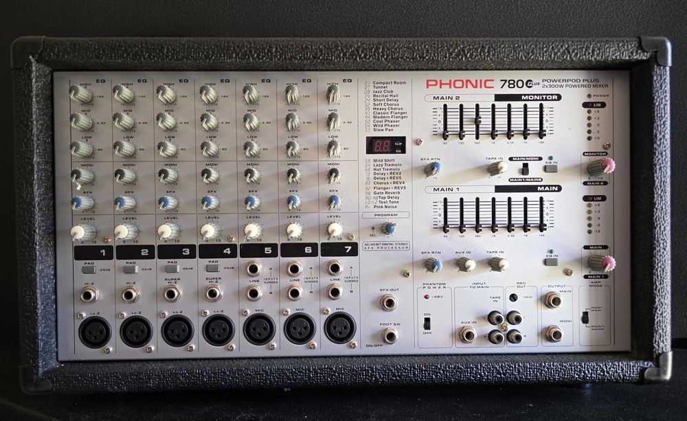 Vand Mixer activ Phonic 780 Plus