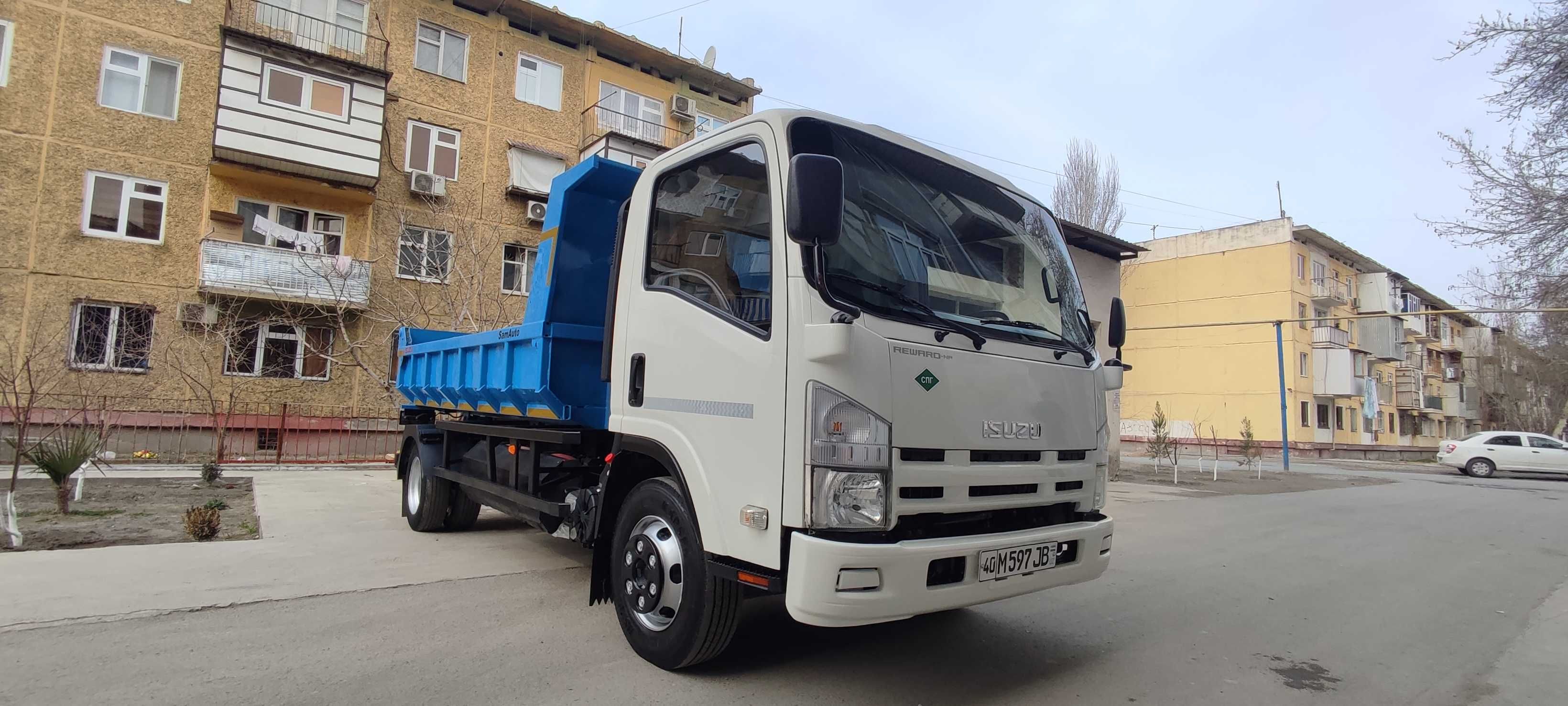 ISUZU N82 2017 заводской мэтан