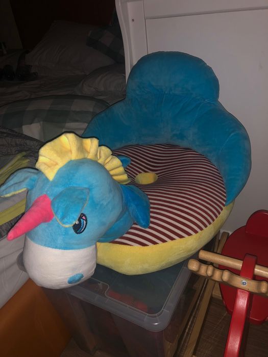 Fotoliu scaun pluș bebe