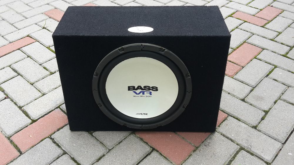 JBL SUB 135-Bass auto Alpine VR 500-Curea Tandberg-