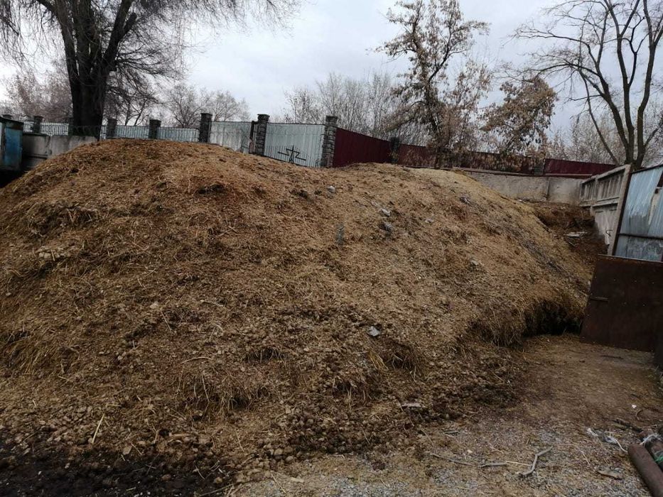 Навоз конский. Удобрение.