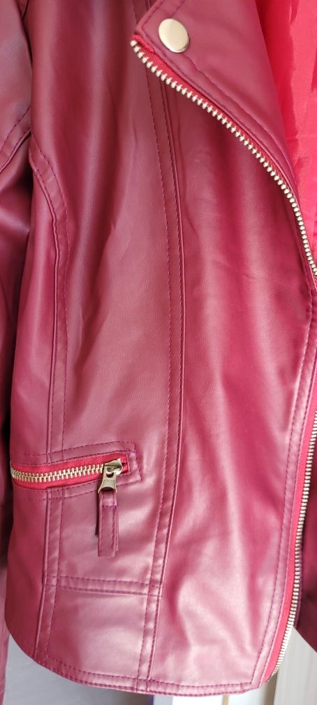 Кожено яке на Zara размер M