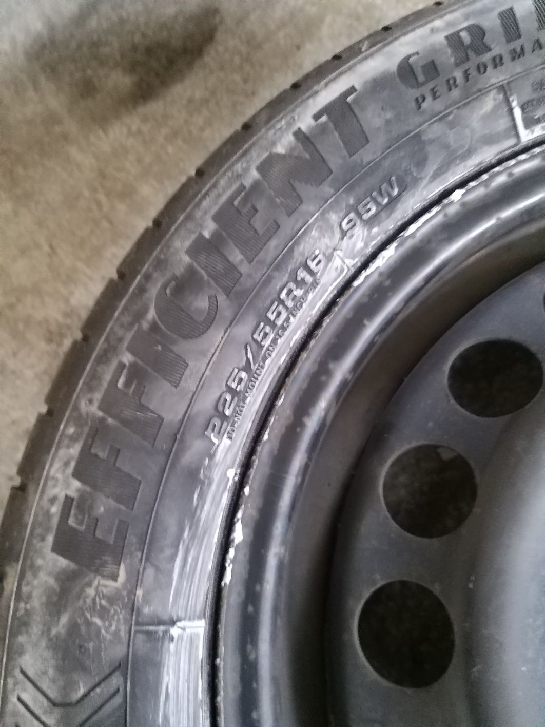 Roata rezerva R16 Audi vw 5x112