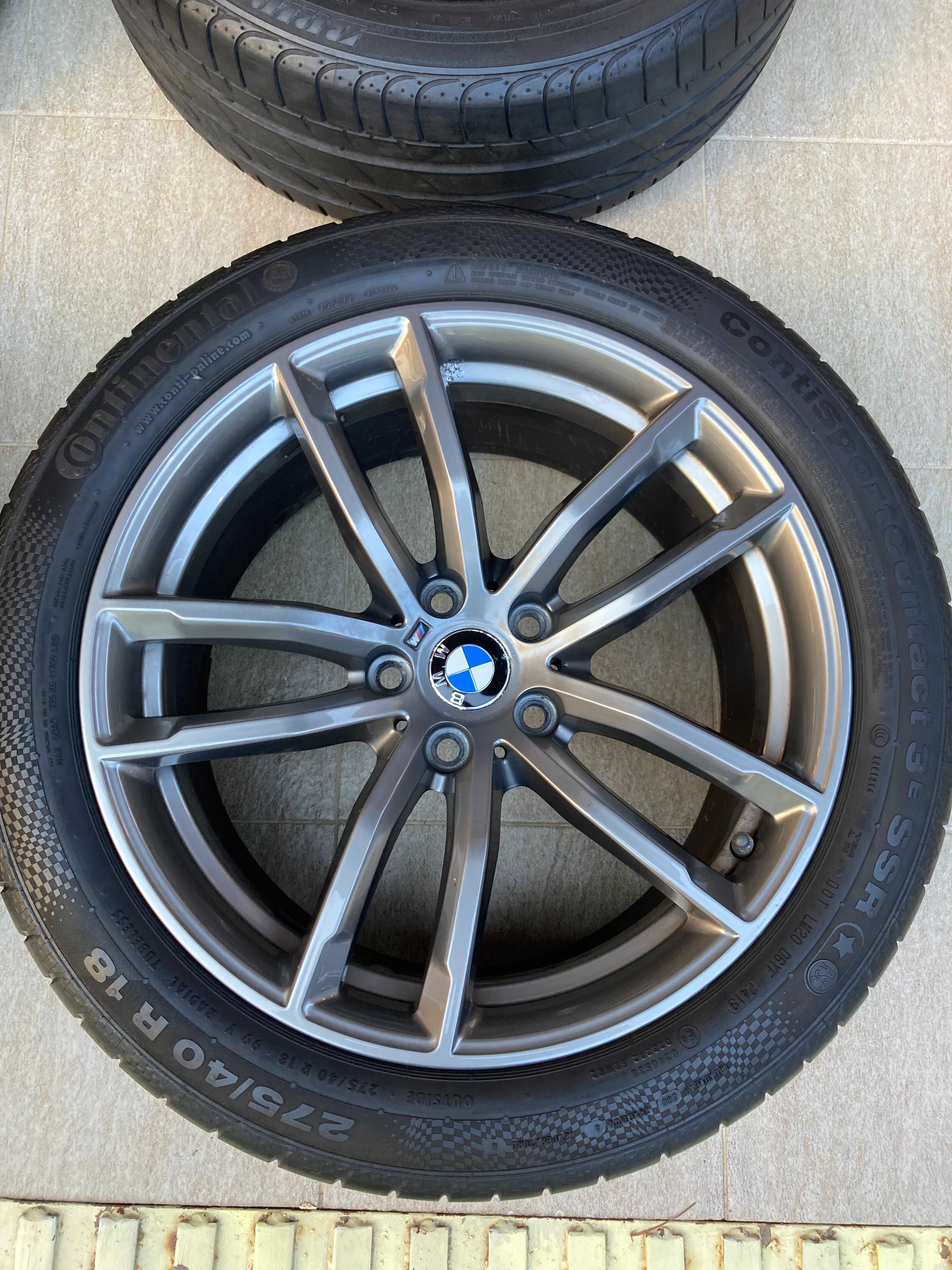 Jante BMW G30 R18 Style 662 M Sport Continental 2022 +Senzori Presiune