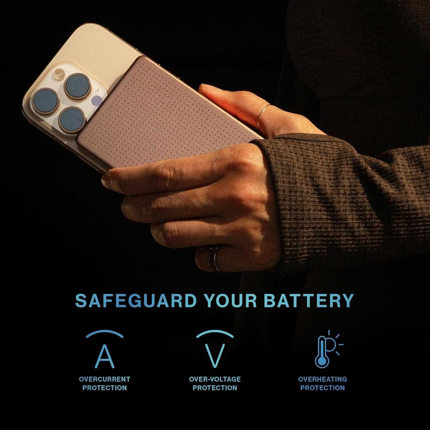 Native Union Active магнитна външна батерия, MagSafe, 5000mAh 15W