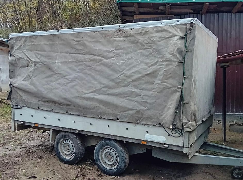 Vând remorca Woermann 2000 kg, unic proprietar, an 2012