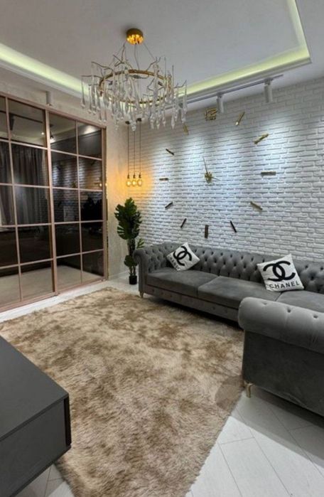 3/5/9  Махтумкули новостройка с мебелью и техникой