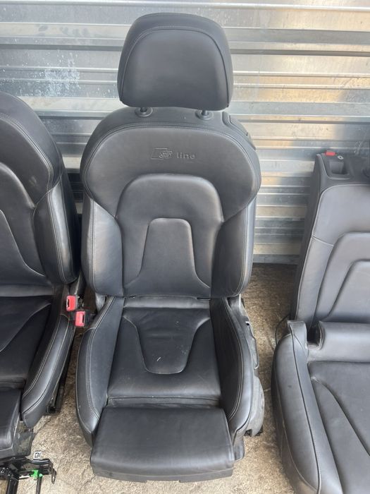 Ръчен кожен салон с подгрев надуване Audi A5 Cabrio Рекаро S-line 642