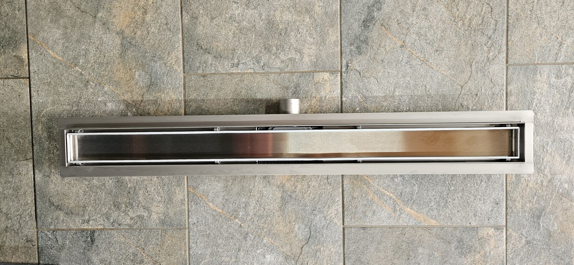 Rigola faiantabila reversibila inox premium 80 cm
