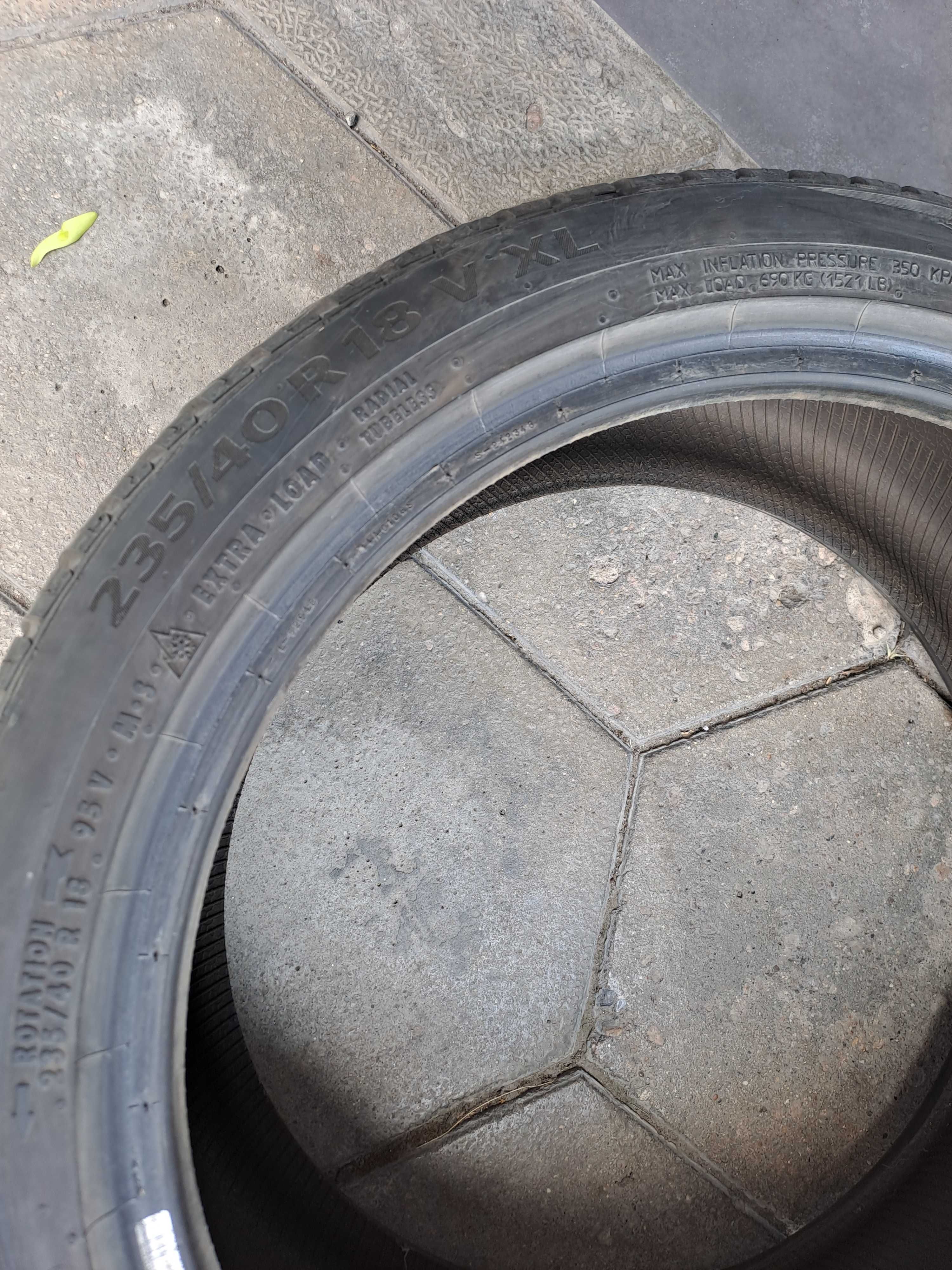 Гуми Continental AllSeasonContact, Размер 235/40 R18 V XL