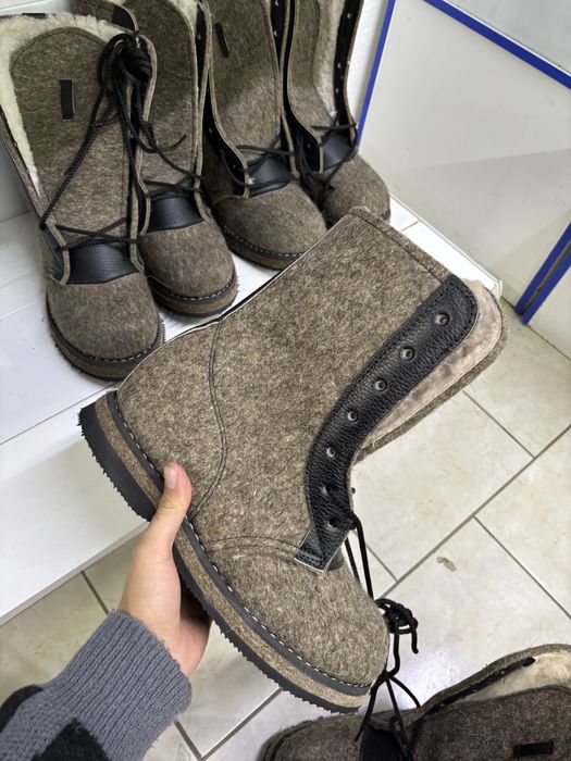 Пима войлочные берцы киіз етік зимний зимняя қыстық