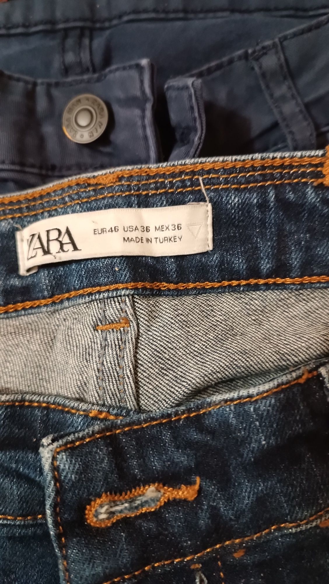 Мъжки дънки Зара, Zara, 4 броя, размер Л и ХЛ без забележки