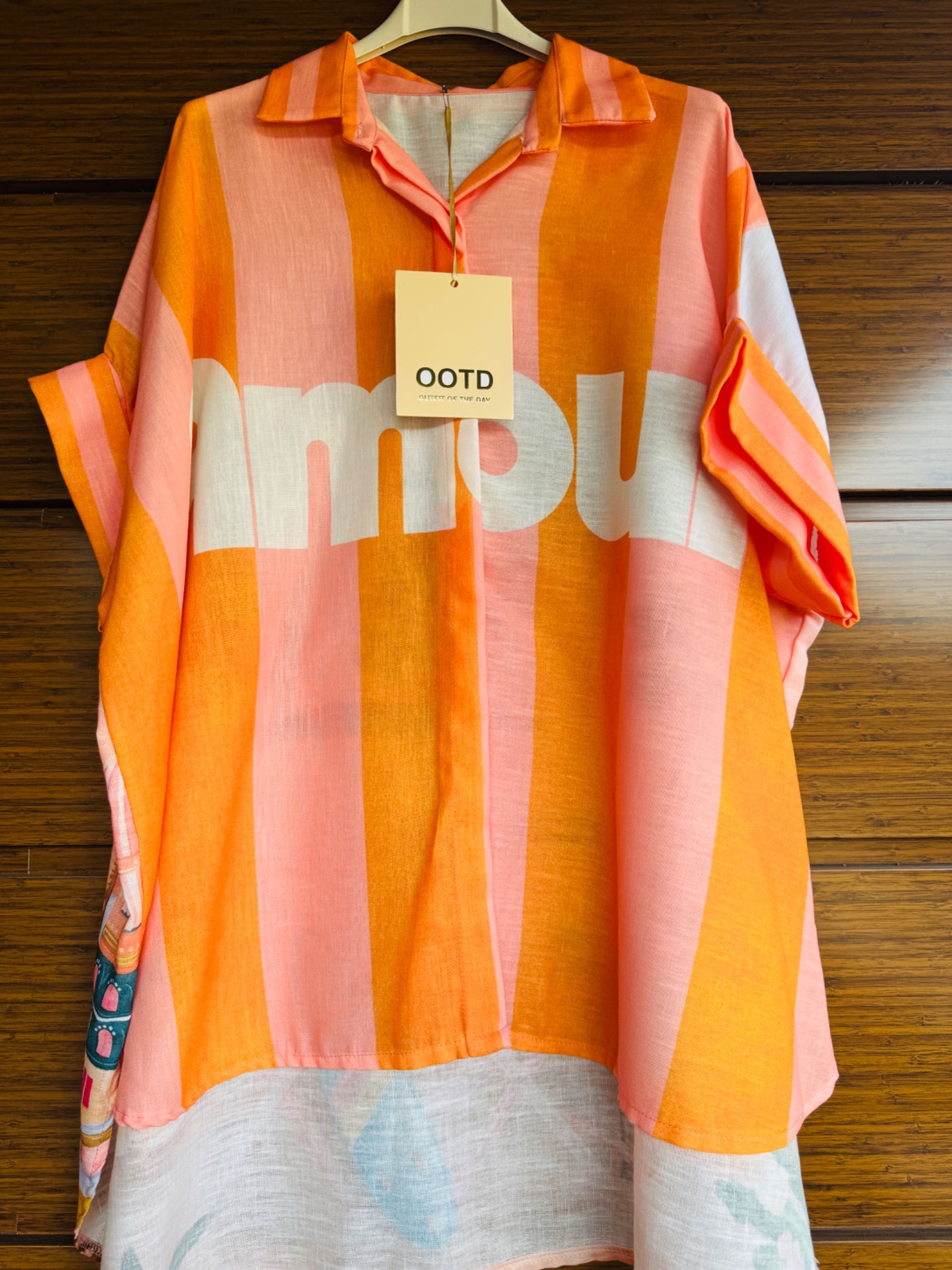 Страхотни ризи летни oversize overshirt с лен