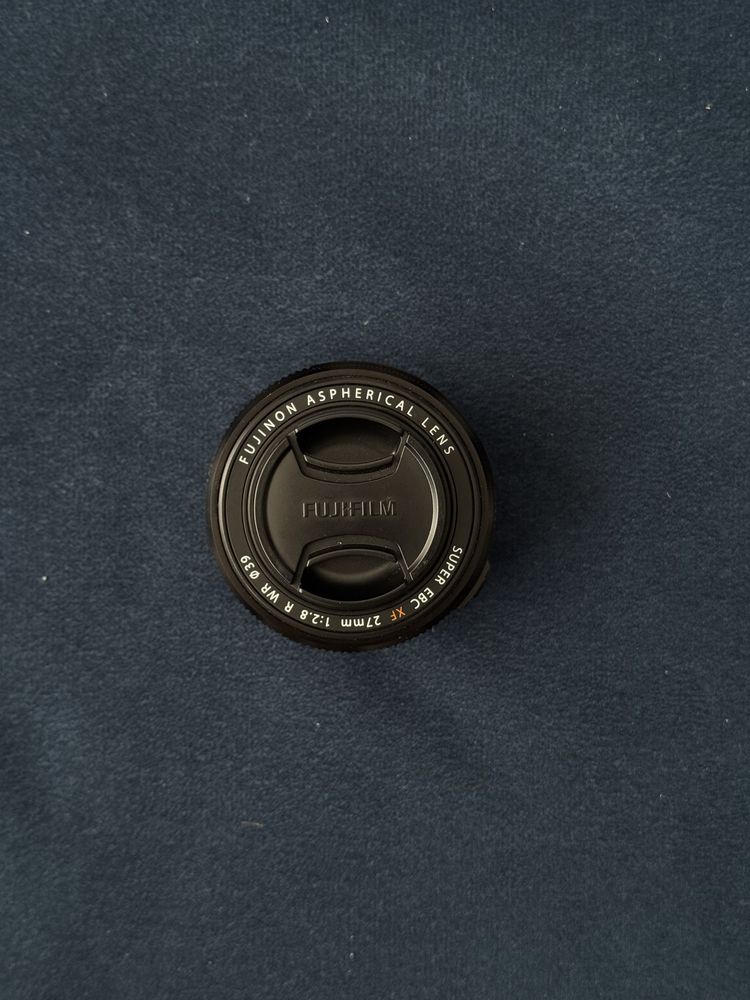 Fujifilm 27mm f2.8 fujinon обектив