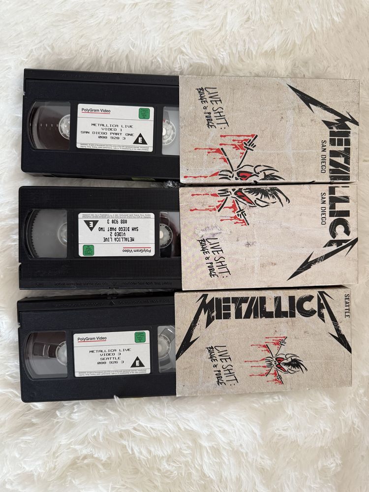 Metallica - Seattle 1989 San Diego 1992