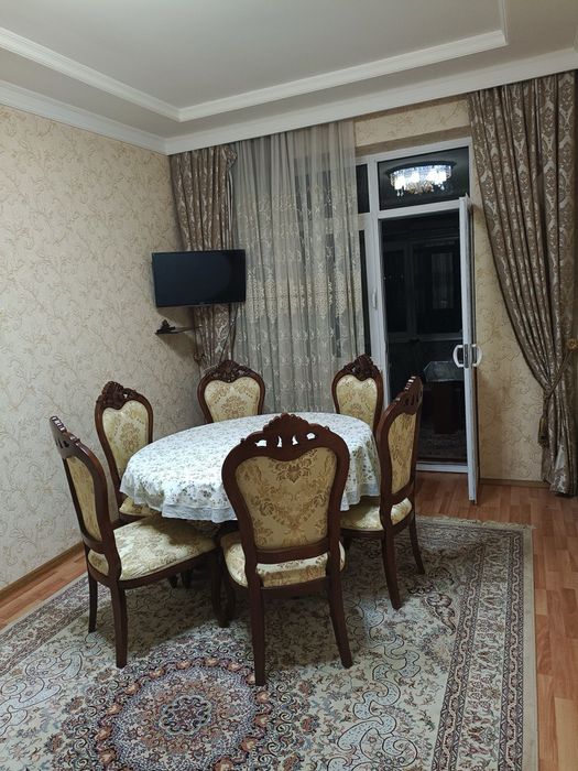 Аренда 3-х комнатная квартира Юнусабад-5 й квартал 3/8/9 Фулл Комплект