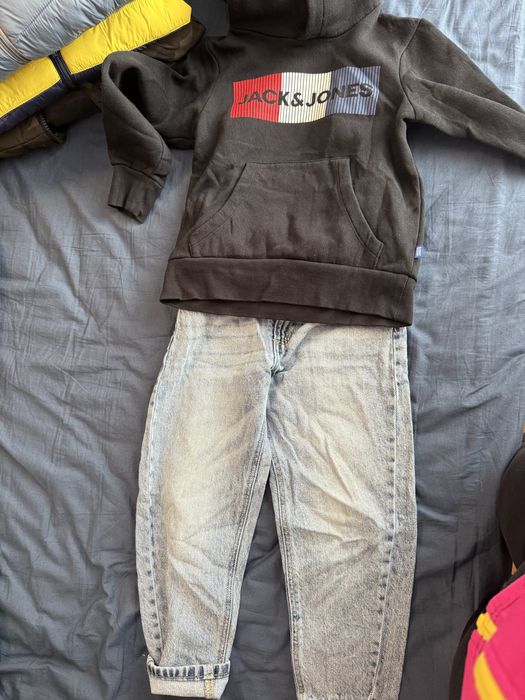 Детски лот дънки Zara и суитчер Jack&Jones