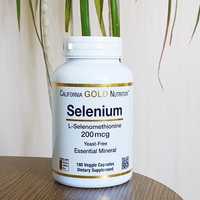 Selenium California Gold Nutrition, Селен, 200 мкг, 180 шт