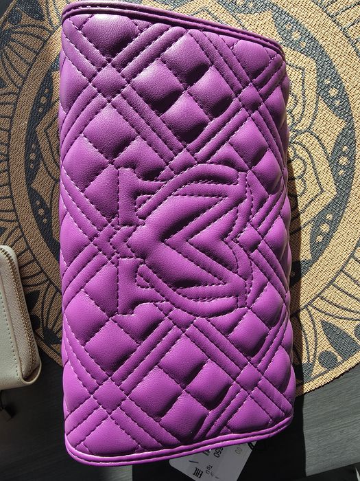 Geanta si portofel moschino piele