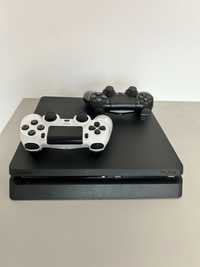 PlayStation 4 slim + 2 controllere + 3 jocuri