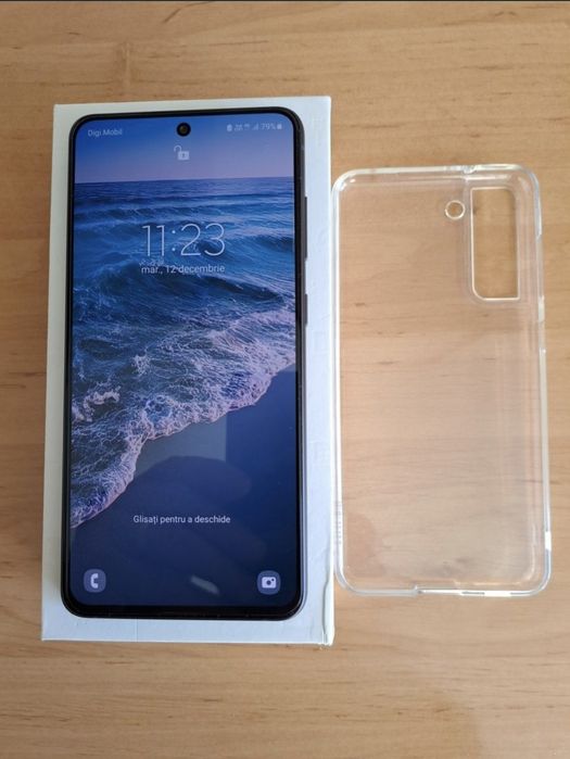 Samsung Galaxy S 21 Fe, black, 128gb/6gr, impecabil 10/10, ca nou.