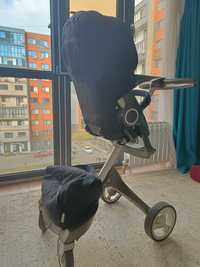 Классная коляска Stokke Xplory V3 в хорошем состоянии