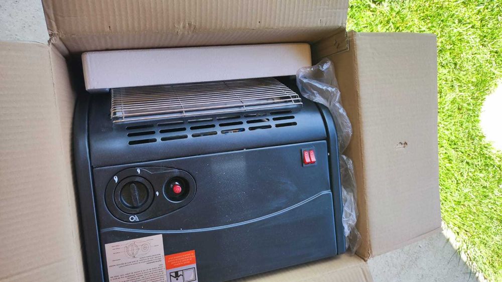 Sobă mobilă pe gaz + quartz SAMUS RS422Q, aproape nouă