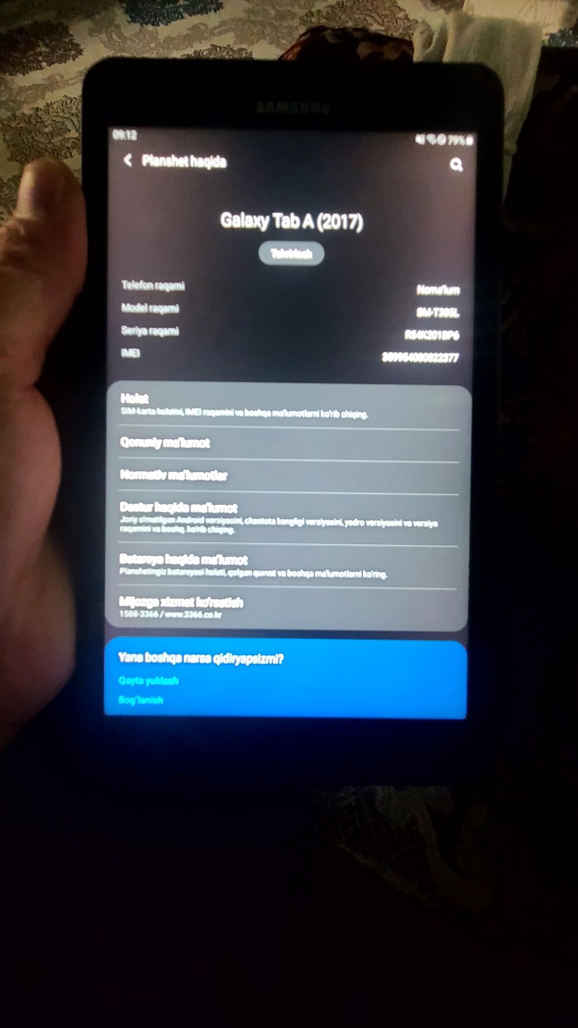 Samsung Tab A 2017