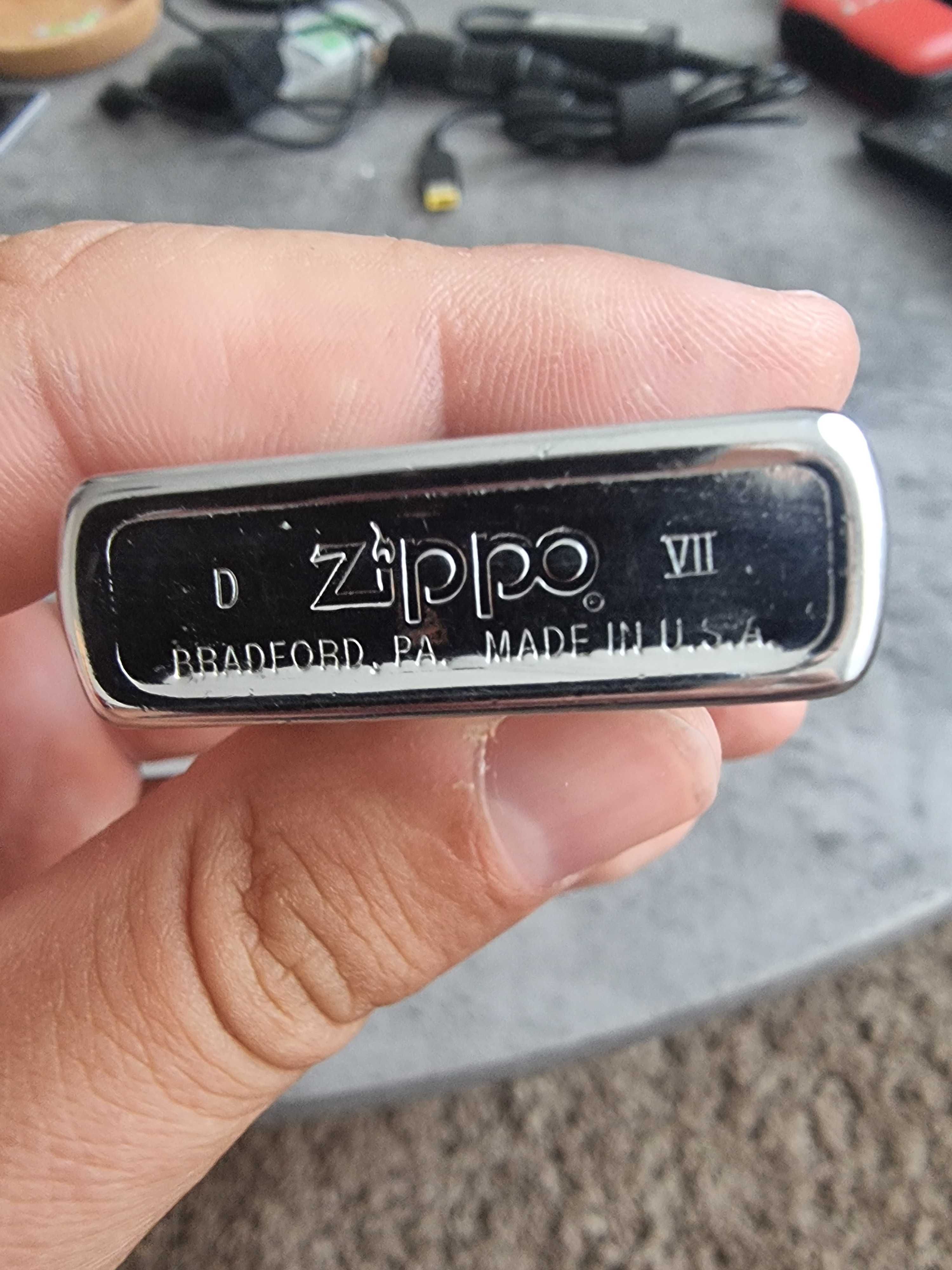 Bricheta zippo de colectie motociclist racers ace anul 1992 vii D