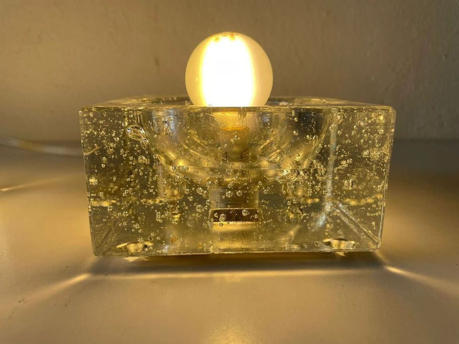 lampi lampa aplica spoturi perete tavan MÜLLER & ZIMMER cristal 1970