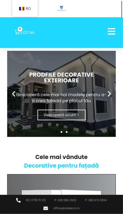 Realizez web site(wordpress|html-CSS)/intretinere site