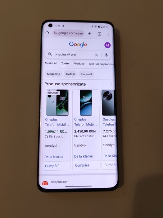 One+ 9pro in stare foarte buna