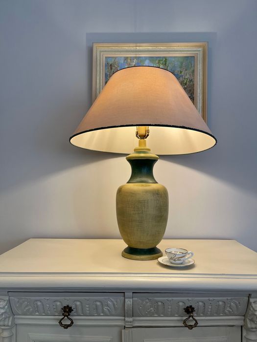 Lampă masivă din ceramică